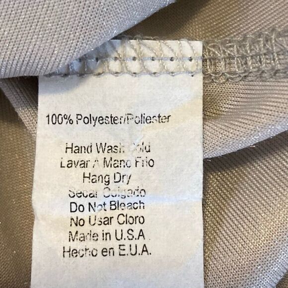 Mod Ref Silver Velvet Camisole Top Small - Picture 4 of 6